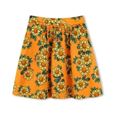 Юбка с цветочным принтом