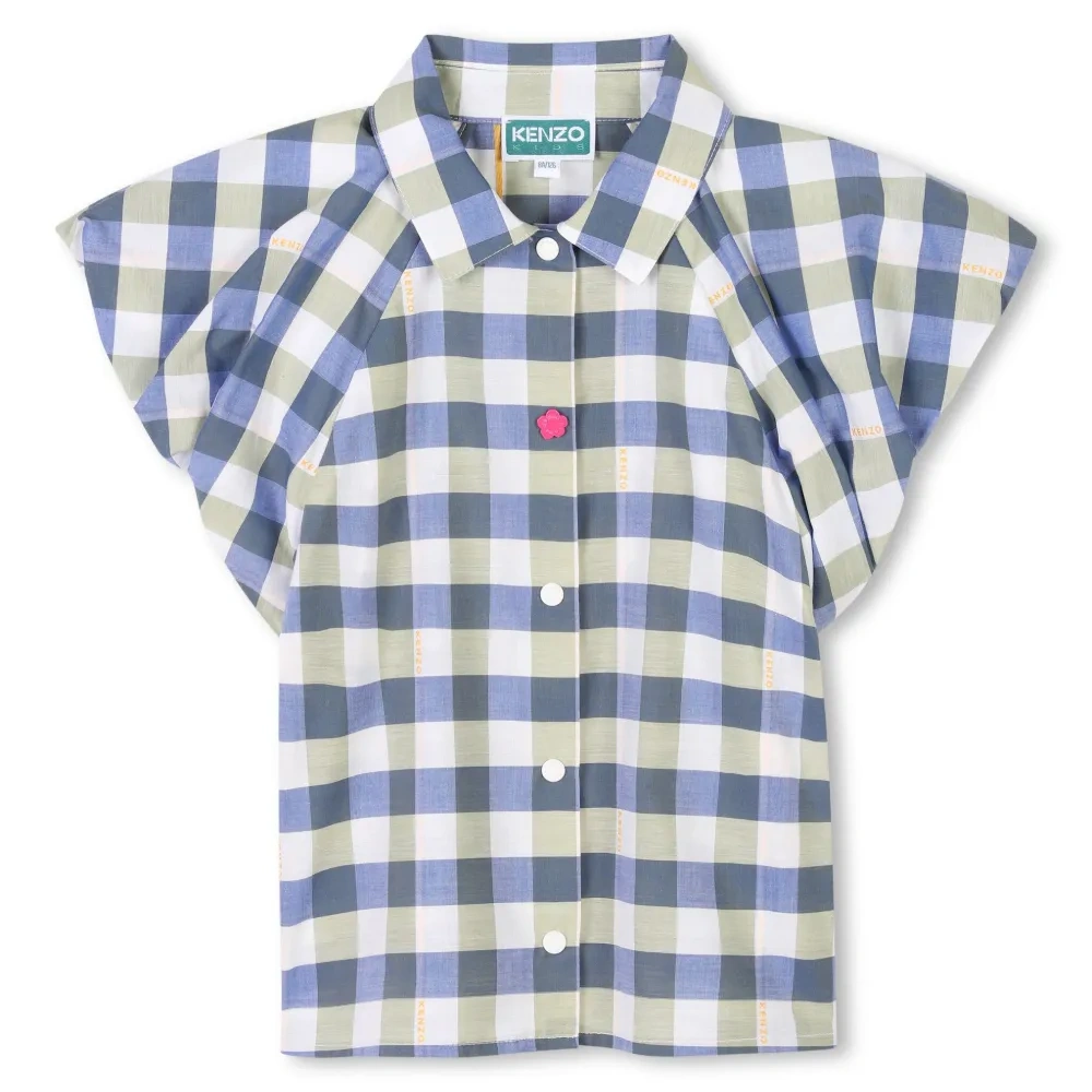 Блузка в клетку