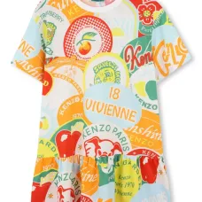 Платье с логотипом