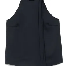 Фактурный топ с вырезом халтер