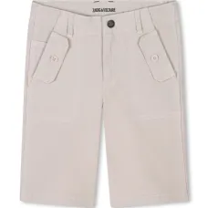 Шорты-бермуды из канваса