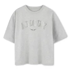 Футболка со стразами