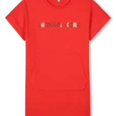 Платье с логотипом