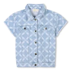 Джинсовая куртка с монограммой Джинсовая куртка с монограммой