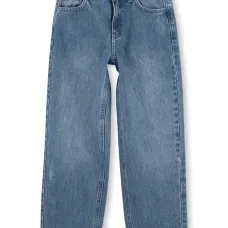 Джинсы с нашивкой-логотипом