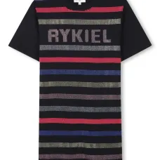 Платье мини с логотипом