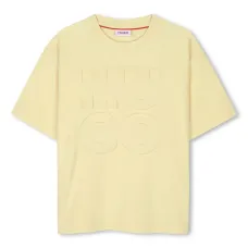 Футболка с тисненым логотипом