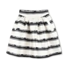 Юбка с жаккардовым логотипом