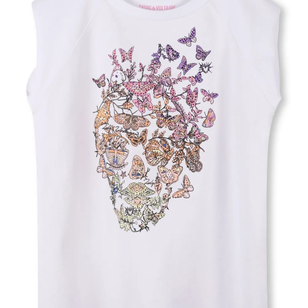 Топ с принтом