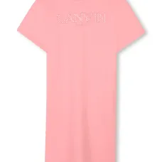 Платье с нашивкой-логотипом