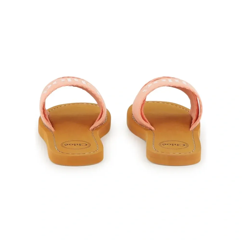 Шлепанцы с логотипом