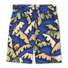 Шорты-бермуды с принтом