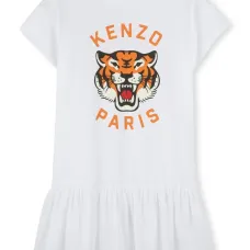 Платье с принтом Tiger