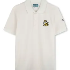 Рубашка поло с вышитым логотипом