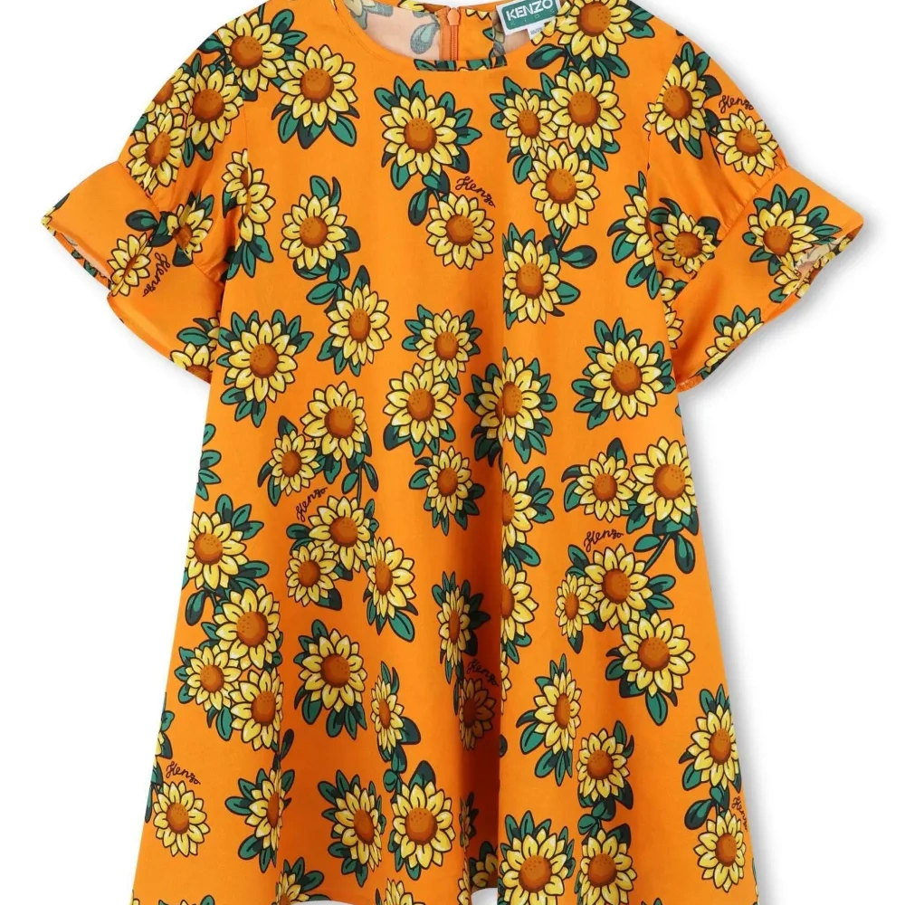 Платье с цветочным принтом