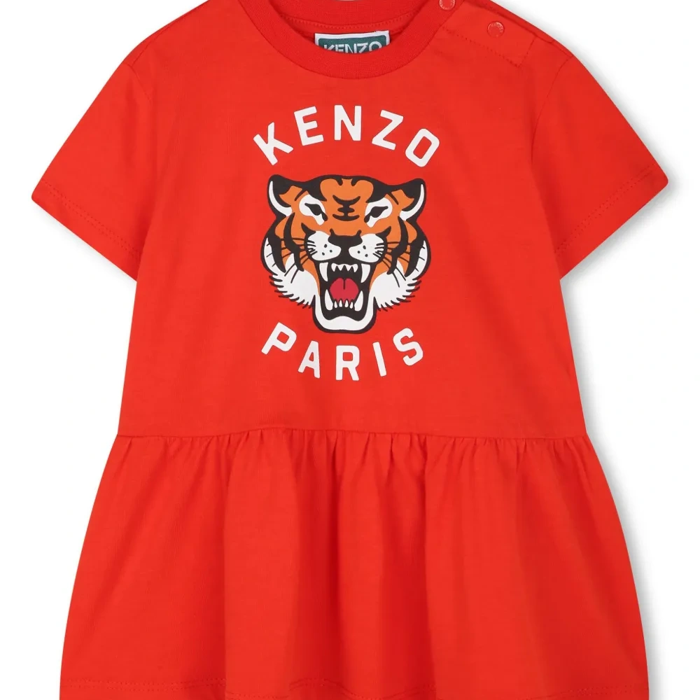 Платье с принтом Tiger