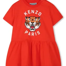 Платье с принтом Tiger