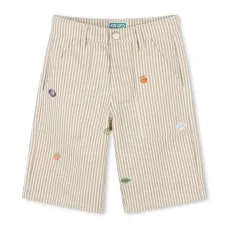 Шорты-бермуды в полоску