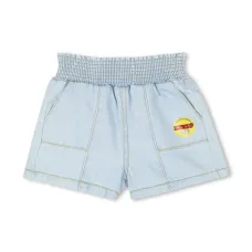 Джинсовые шорты с нашивкой-логотипом