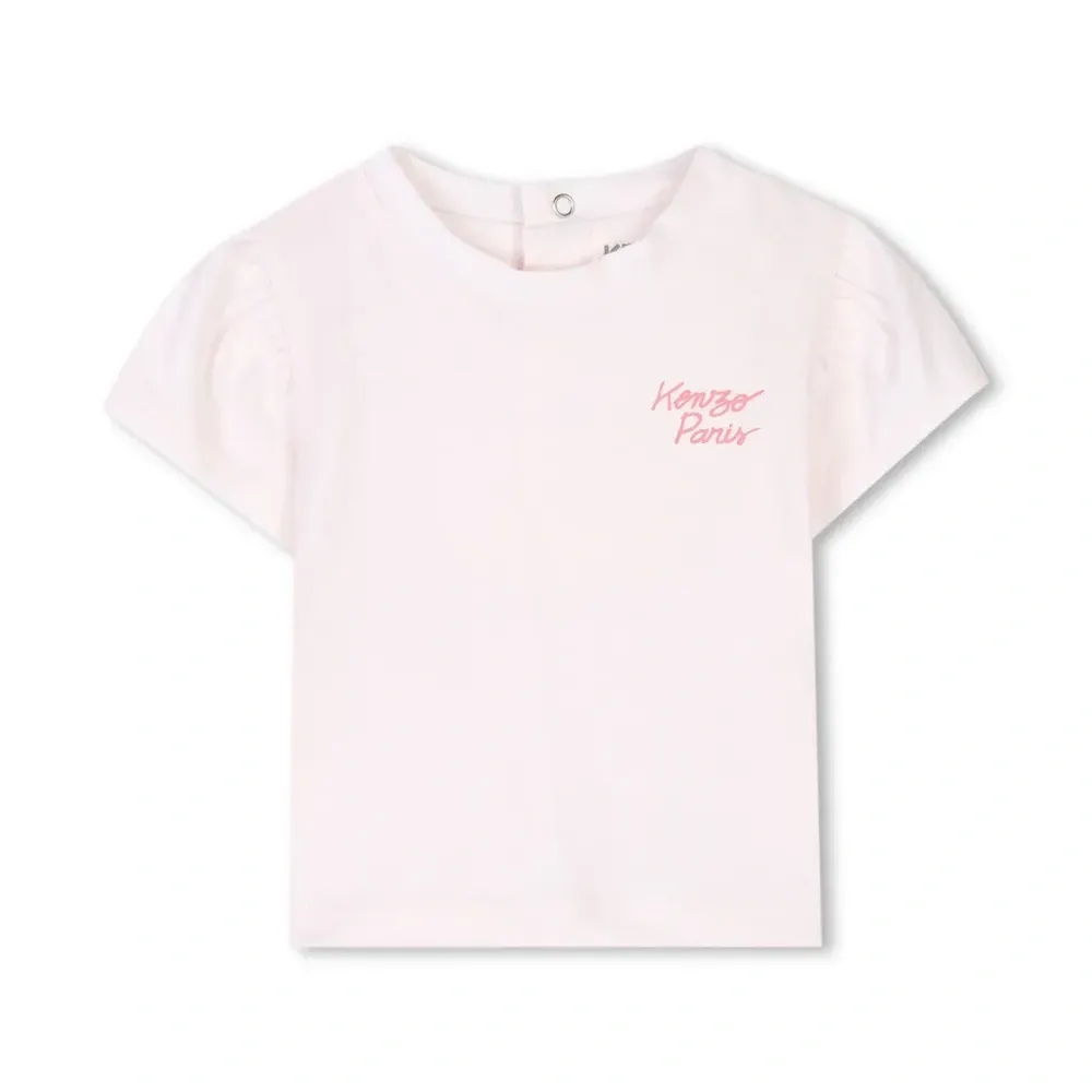 Комплект из комбинезона и футболки с цветочным принтом