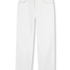 Джинсы с вышитым логотипом