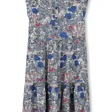 Платье с цветочным принтом