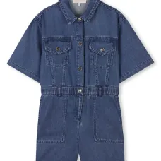 Джинсовый комбинезон