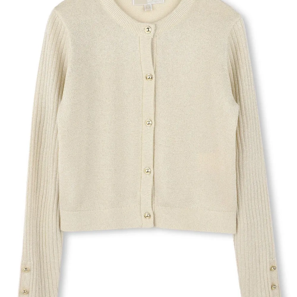 Кардиган с круглым вырезом