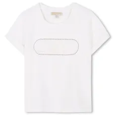 Футболка с вышитым логотипом