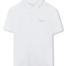 Рубашка поло с вышитым логотипом
