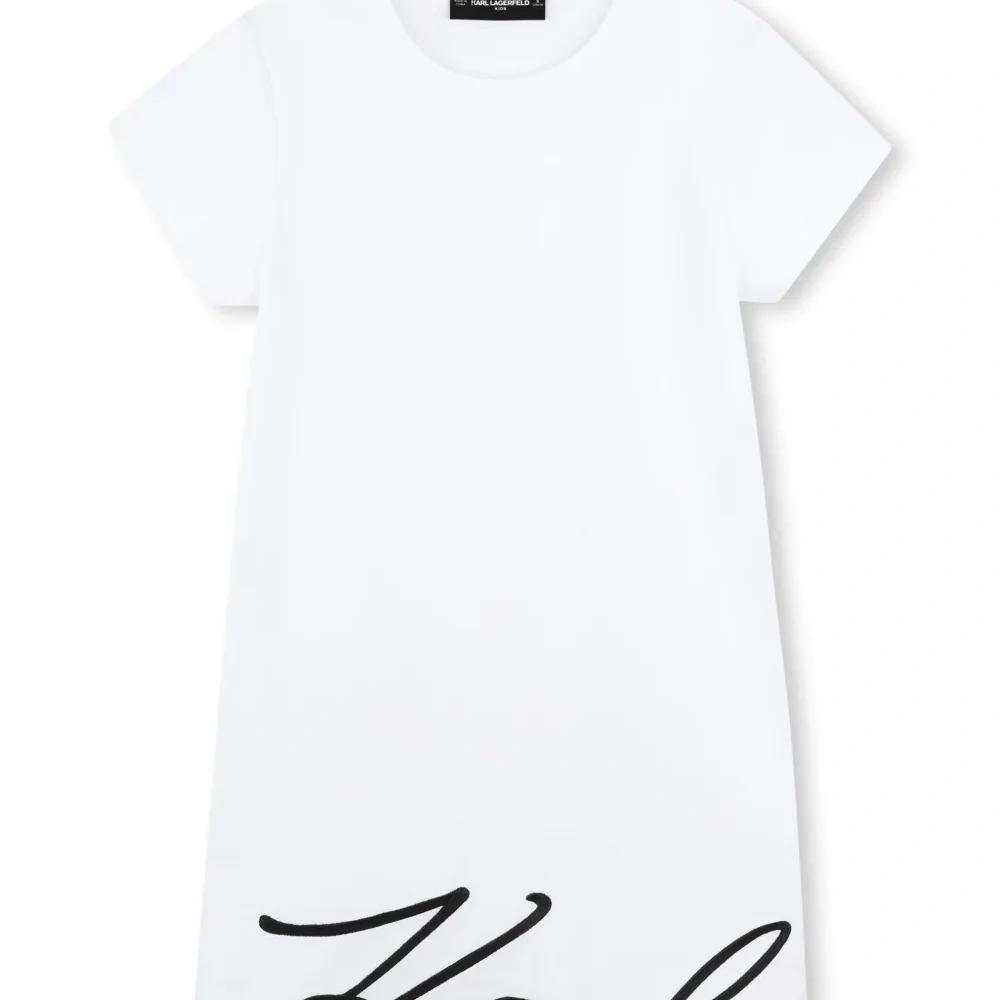 Платье с логотипом