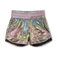 Шорты Wrinkle с голографическим эффектом