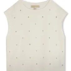 Футболка с люверсами