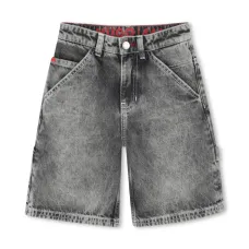 Шорты с нашивкой-логотипом