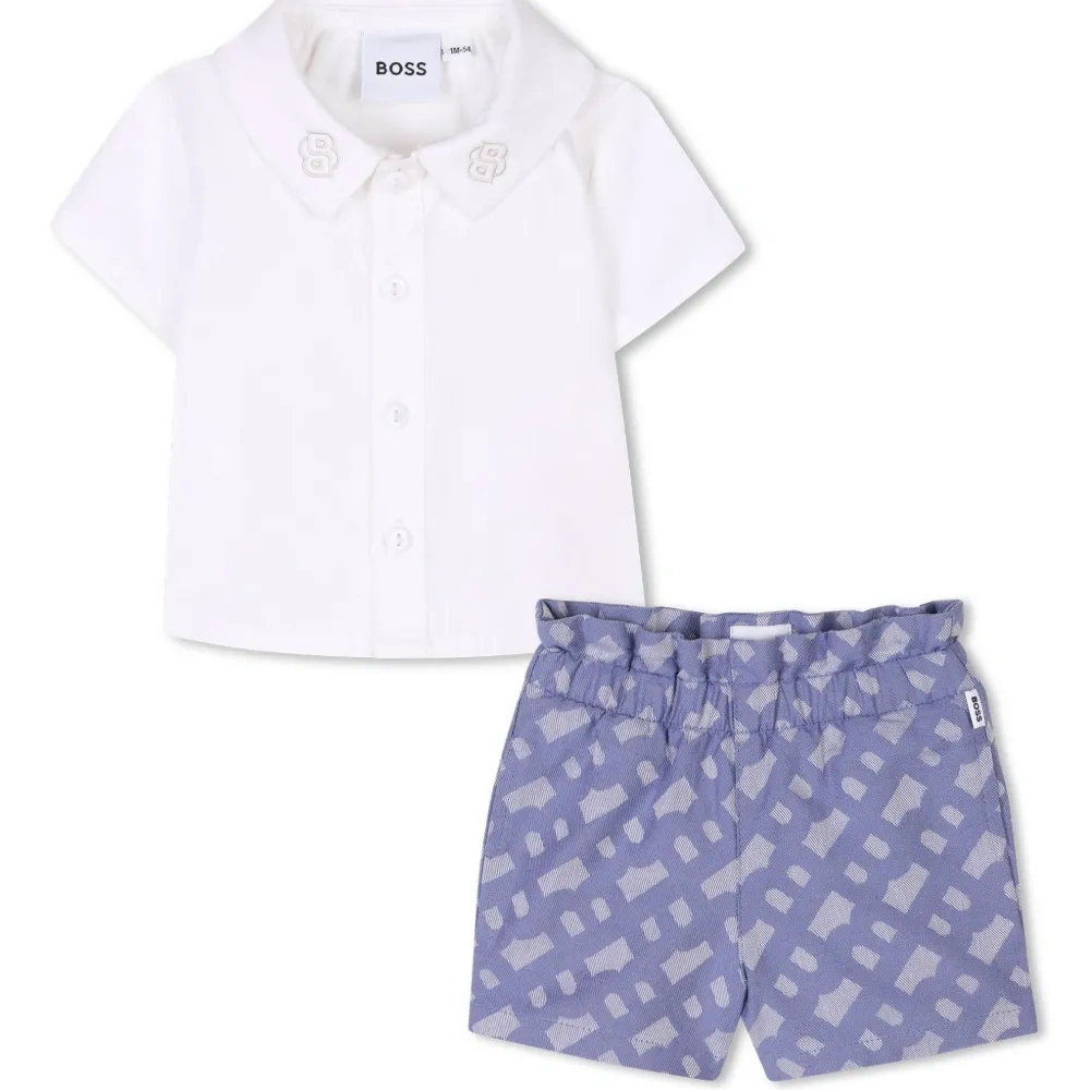 Комплект из боди и шортов