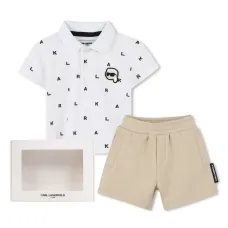 Комплект из топа и шортов с нашивкой Ikonik Karl Комплект из топа и шортов с нашивкой Ikonik Karl