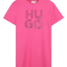 Платье с логотипом