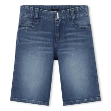 Джинсовые шорты-бермуды