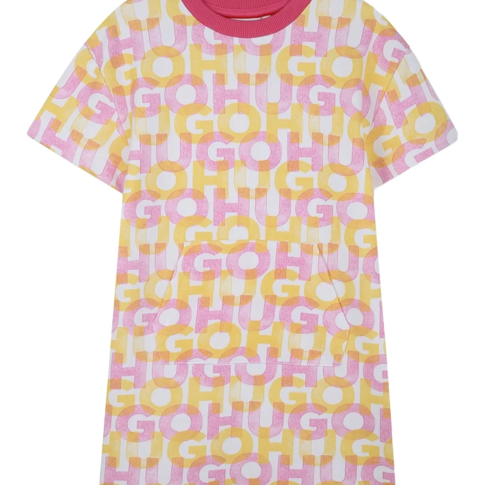 Платье с логотипом