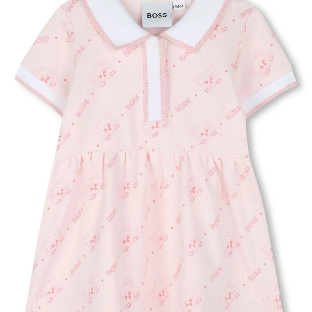 Платье с графичным принтом