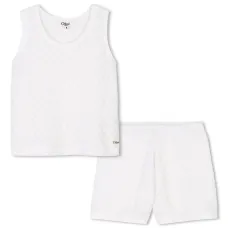 Комплект из топа и шортов из органического хлопка Комплект из топа и шортов из органического хлопка