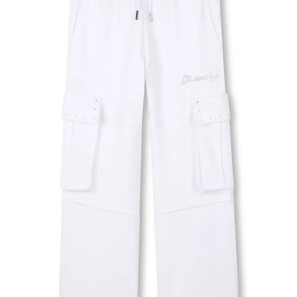 Брюки карго с кулиской