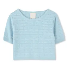 Жаккардовый свитер с узором 4G