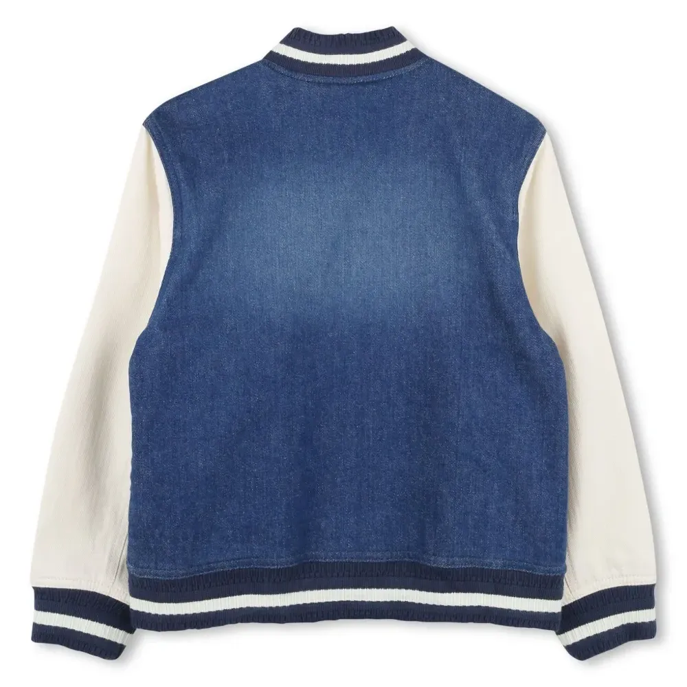 бомбер с логотипом