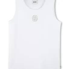 Топ с вышитым логотипом