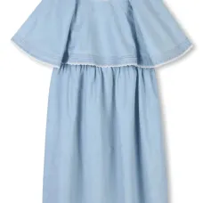 Платье с оборками