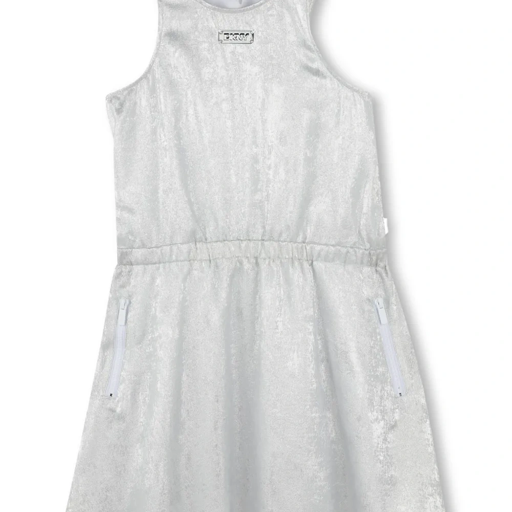 Платье с логотипом