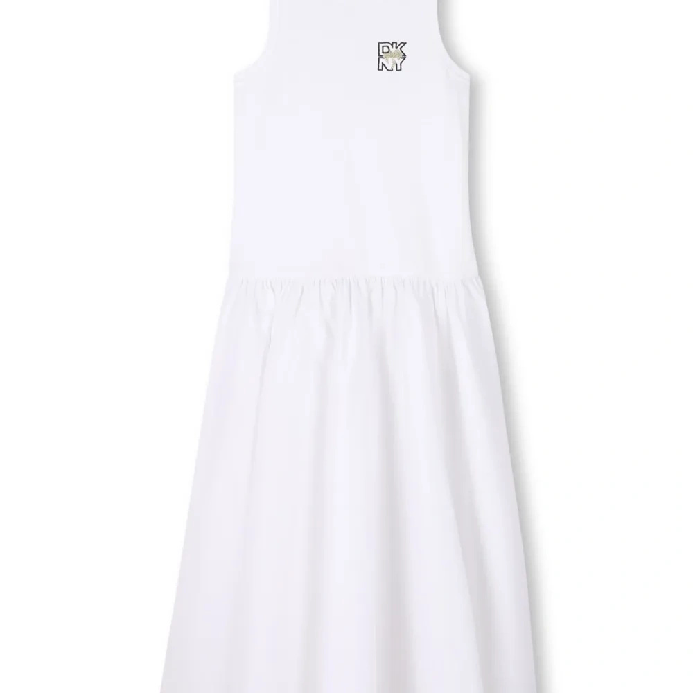 Платье с логотипом