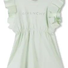 Платье с логотипом и блестками