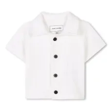 Комплект из топа и шортов с жаккардовым логотипом